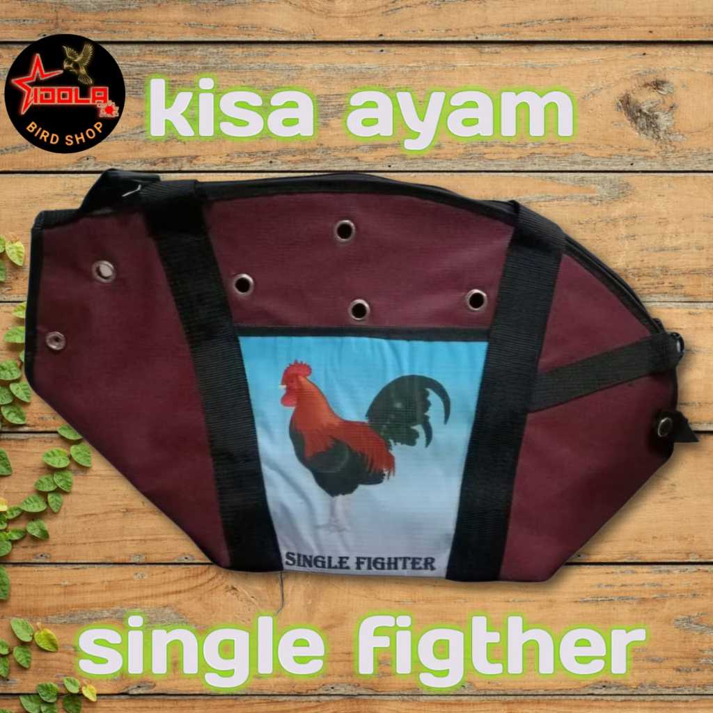 IDOLA TAS KISO AYAM JAGO KOPRAL TAS AYAM ADUAN KISA WADAH AYAM SELEMPANG JINJING BAWA HEWAN BEBEK
