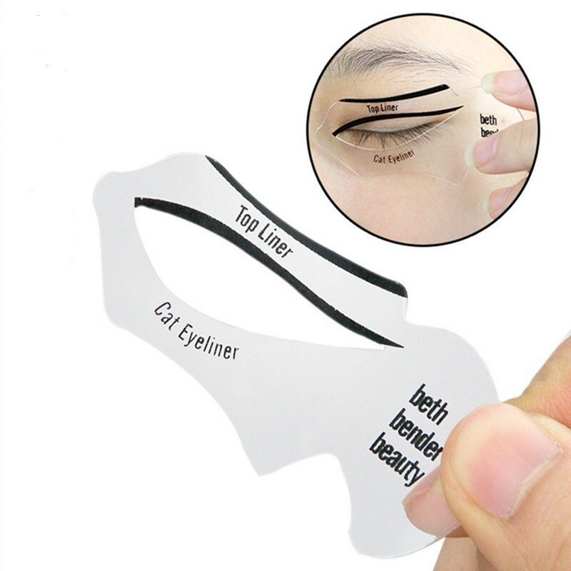 Cat Line Cetakan Alis Dan Eyeliner Kucing