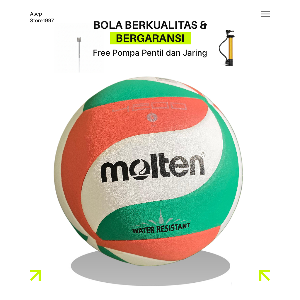 Bola Voli Molten 4200 Original Thailand | Bola Volly Molten V5M4200