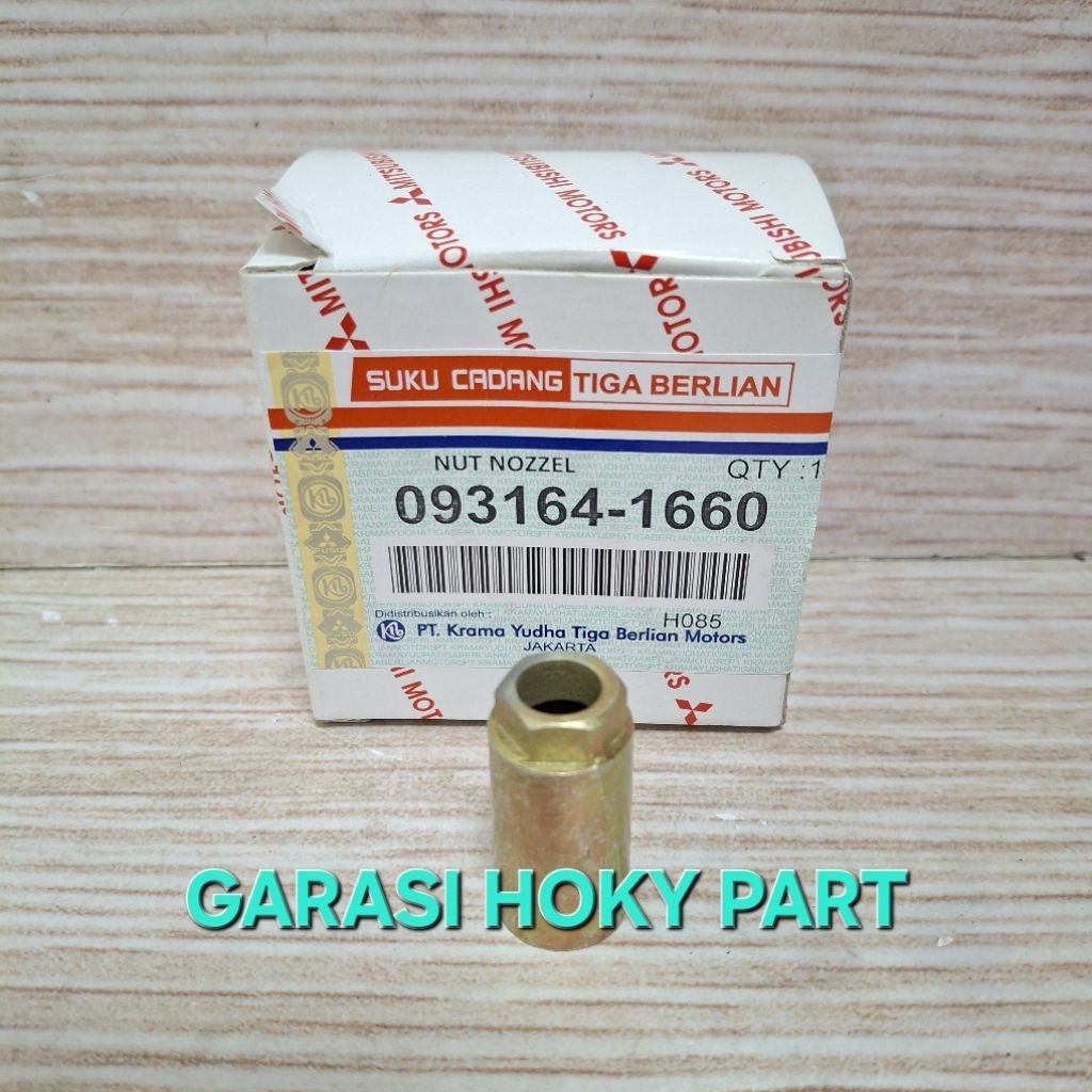NUT NOSEL NOZLE NOKSEL INJEKTOR MITSUBISHI PS125 CANTER TURBO ORIGINAL