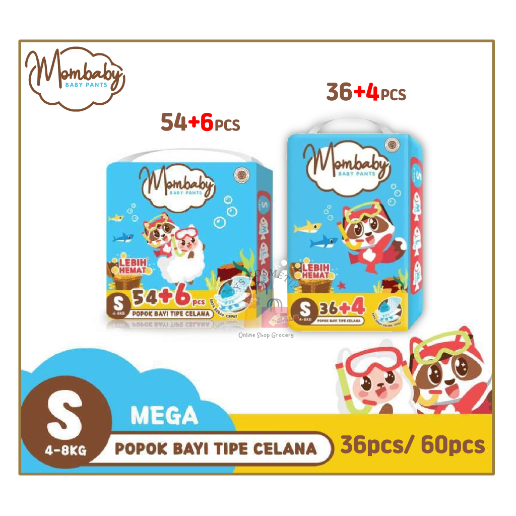 PROMO POPOK BAYI Sensi/ Mombaby/ Pokana/ Fluffy/ MamyPoko Pempers Baby Uk NB/S
