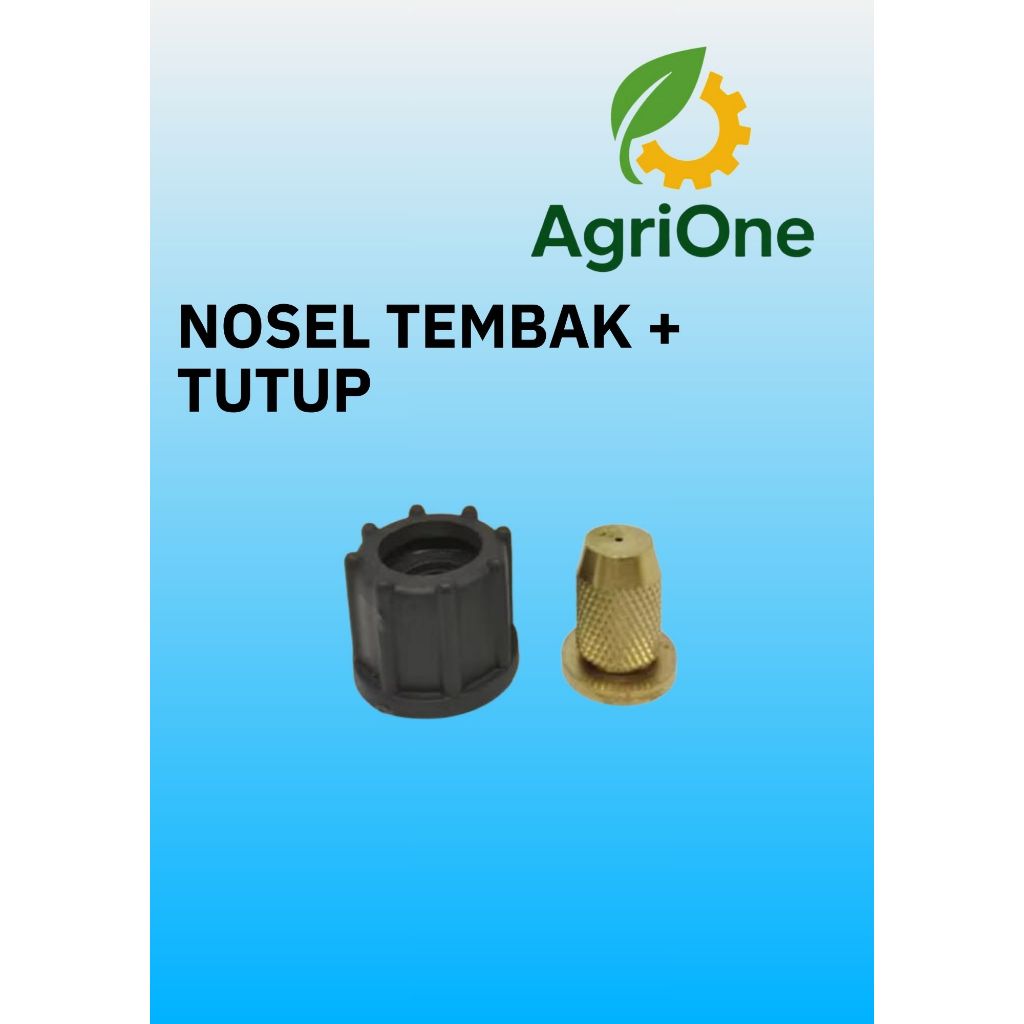 Nosel spuyer nosel air ujung stik TEMBAK + TUTUP sprayer 15 Liter solo/ GERMAN/PANDA 15