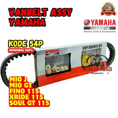 VANBELT SET ROLLER YAMAHA MIO J / MIO GT / FINO 115 / X-RIDE 115 / SOUL GT 115 ORIGINAL YAMAHA - 54P