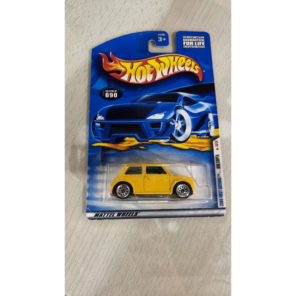 Hotwheels Morris Mini Kuning Yellow Rare
