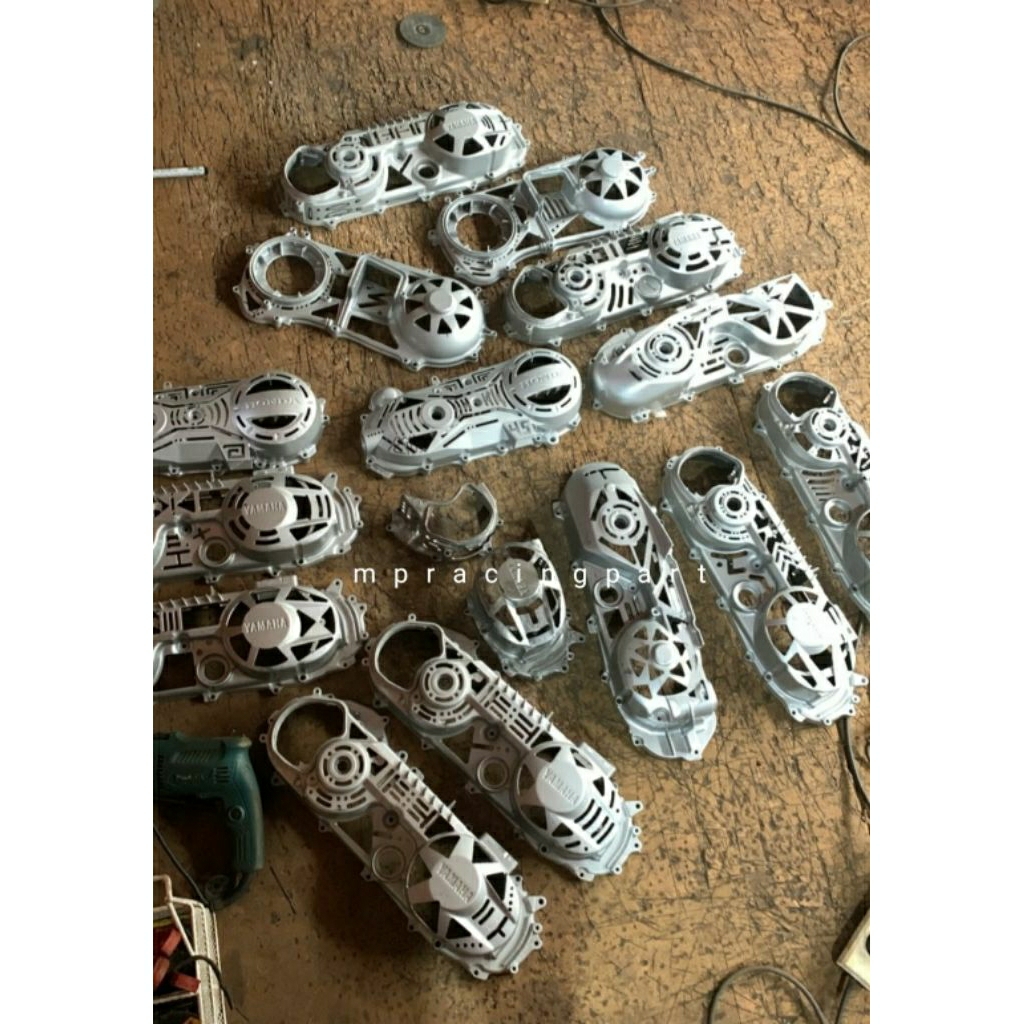 bisa COD blok bak cover cvt Aerox,Vario karbu/beat karbu,mio,nuovocustom coak bahan original copotan