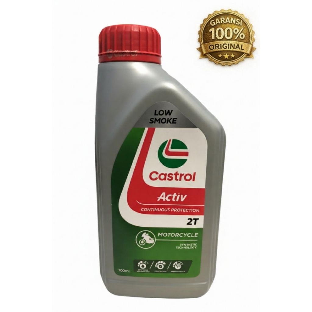 OLI SAMPING CASTROL 2T LOW SMOKE ( ORIGINAL) OLI SAMPING RX-KING, RXZ, F1ZR, RGR, NINJA