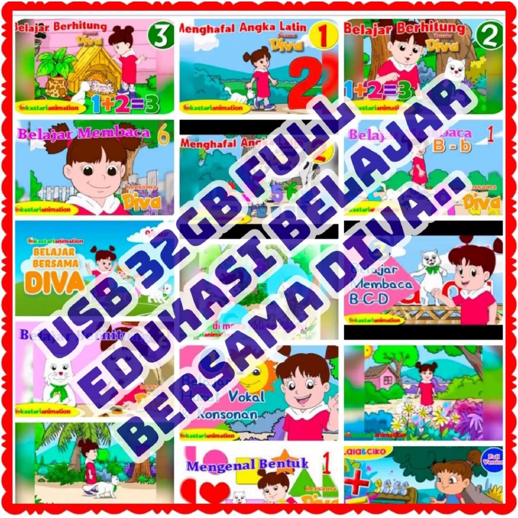 USB FLASHDISK ISI FILM KARTUN DIVA LENGKAP 500 VIDEO-USB ISI FILM KARTUN-FLASHDISK ISI FILM KARTUN A