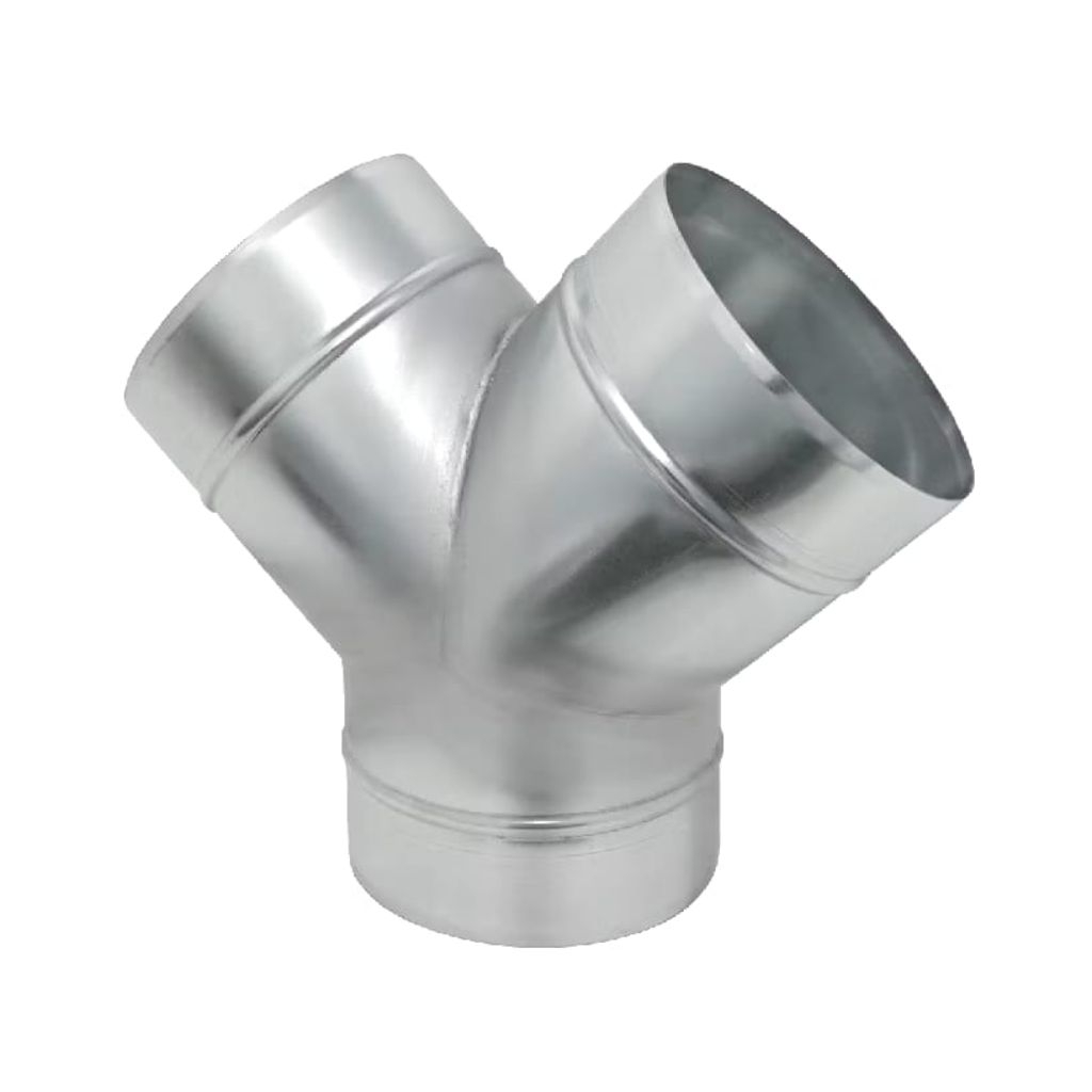 Sambungan Tee Y ducting 8 in / Reducer Tee Yee Ducting 8"x8"x8"