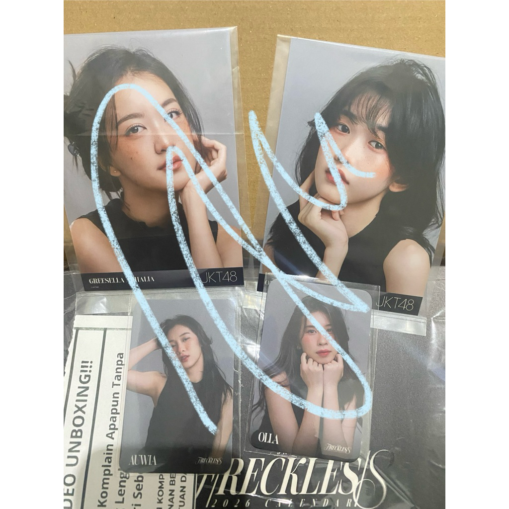 photocard pc olla kalender freckless 2026 jkt48 official