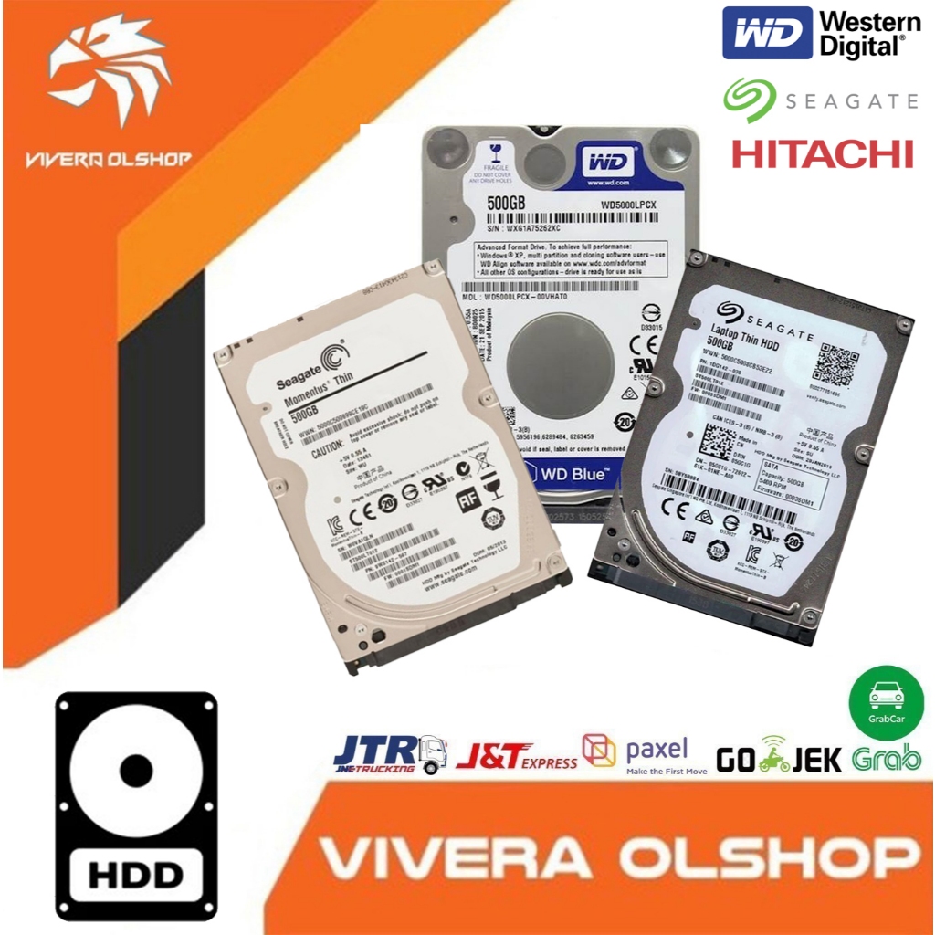 HDD NOTEBOOK 500GB 2,5 - HDD LAPTOP 500GB - HDD LAPTOP 1TB - HDD LAPTOP 320GB - HDD LAPTOP 160GB - H