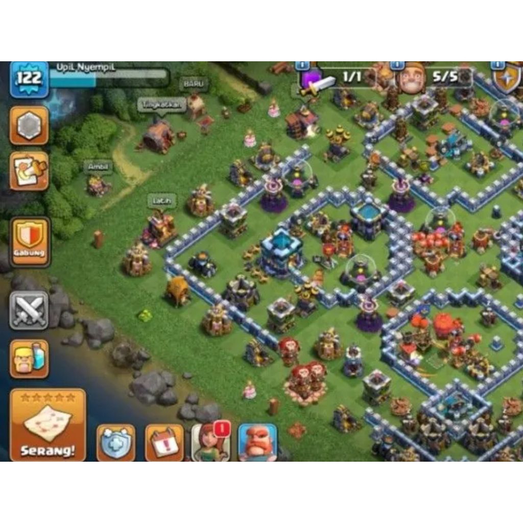 AKUN TH 13 COCOK BUAT DONASI CLAN