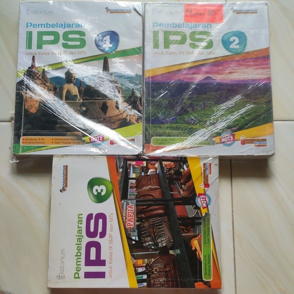 Buku Pembelajaran IPS SMP/MTS Kurikulum 2013 Platinum Original | Preloved