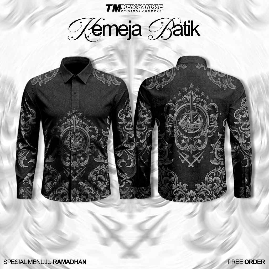 Kemeja Batik Pagar Nusa Full Printing Pagar Nusa