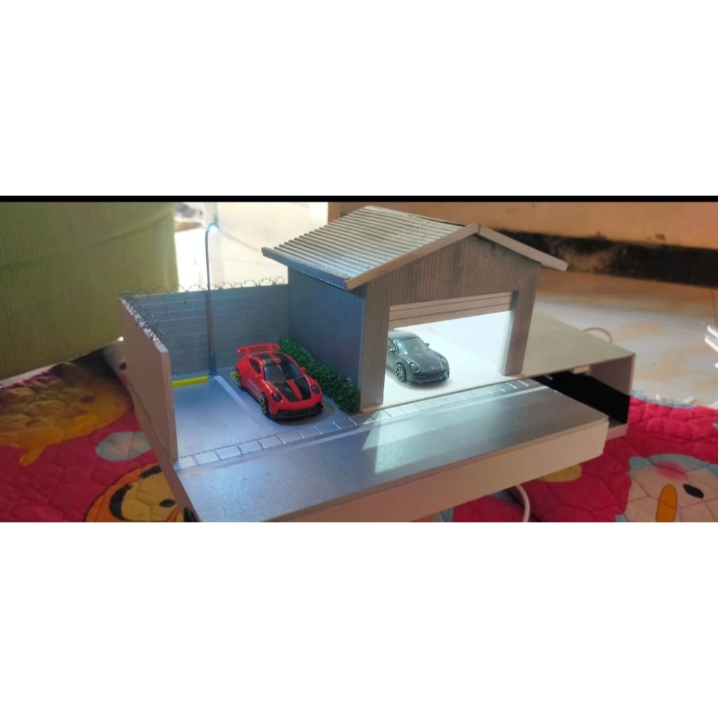 Diorama garasi