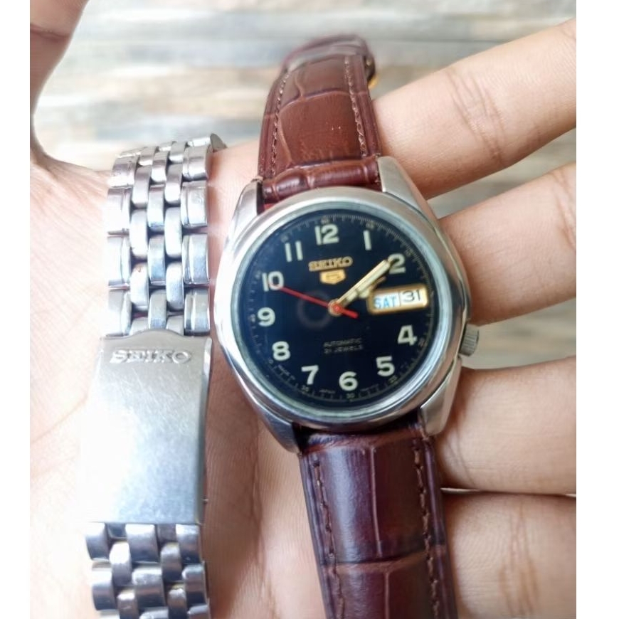 jam tangan seiko 5 7s26 vintage preloved
