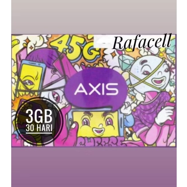 PERDANA AXIS 3GB 30HARI