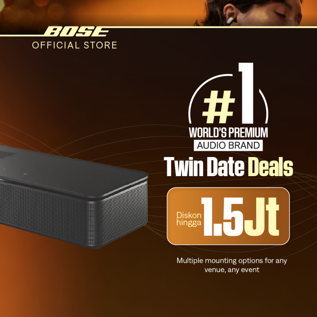 Bose Smart Soundbar with Dolby Atmos for Premium Home Theater