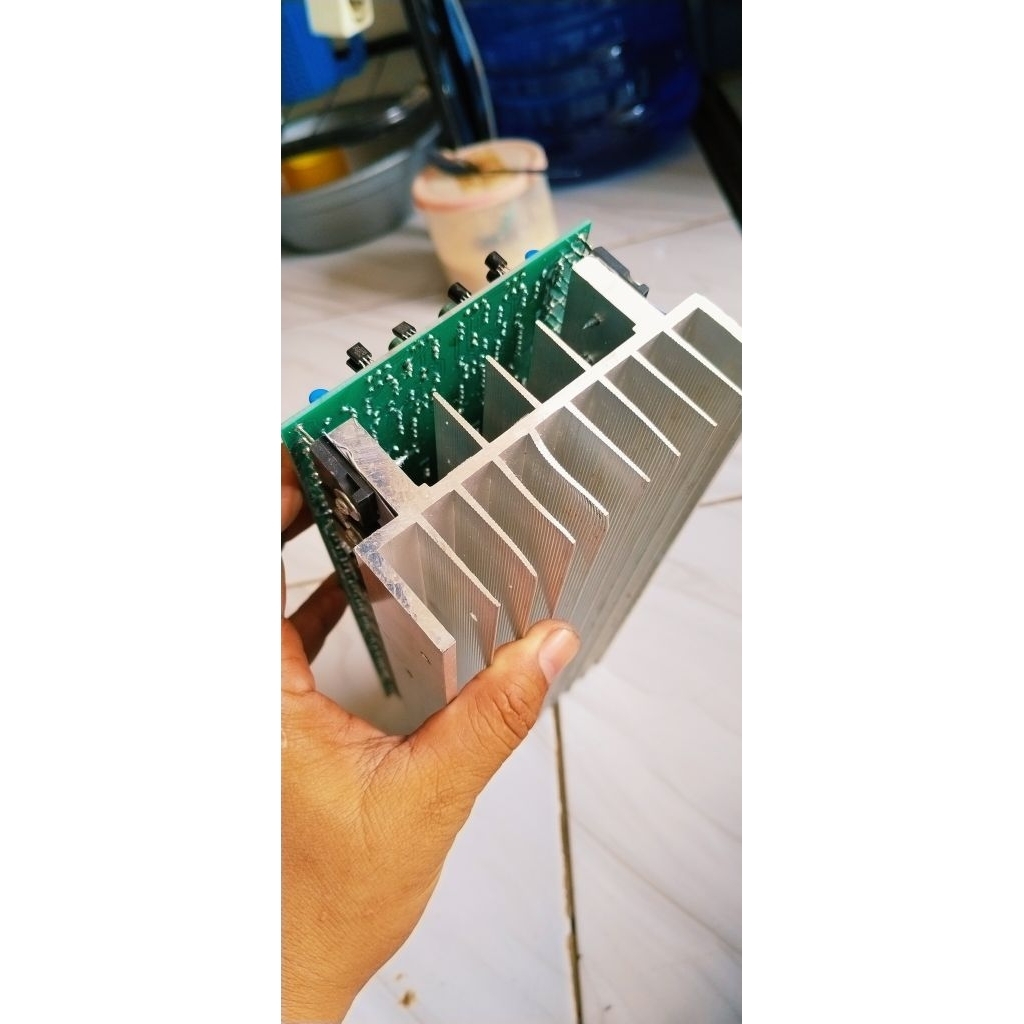 kit driver class h GN10000 3u 30cm 2500watt udah input balan dan spker anti koslet