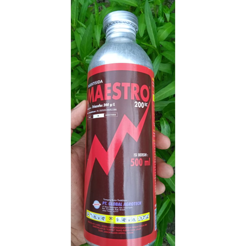INSEKTISIDA MAESTRO 200EC 500ML/BAHAN AKTIF TRIAZOFOS 200G/L
