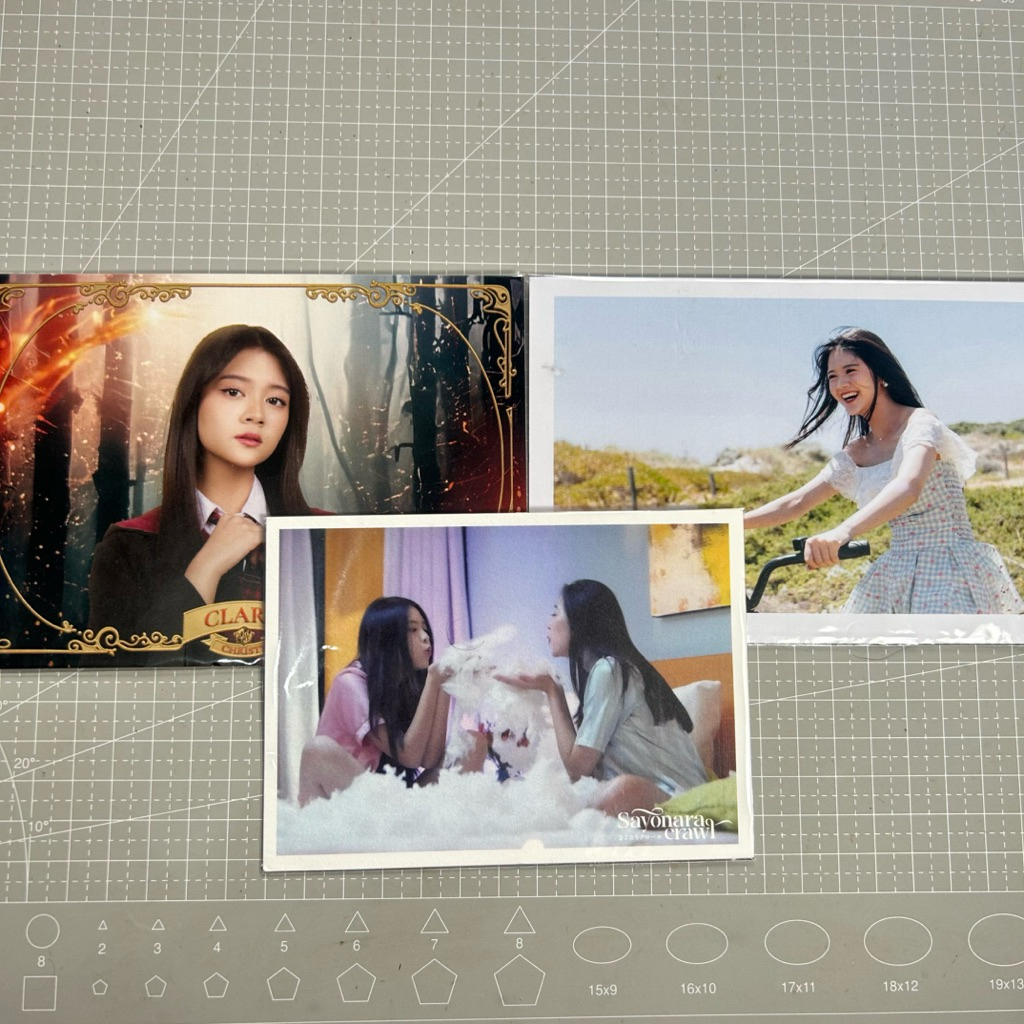 POSTCARD Christy JKT48 Sayonara Crawl Magic Hour #KuSangatSuka Sukinanda