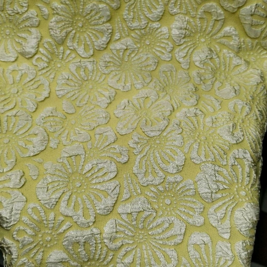 bahan kain Jacquard EMBOSS motif garmen/kain Jacquard EMBOSS antik import