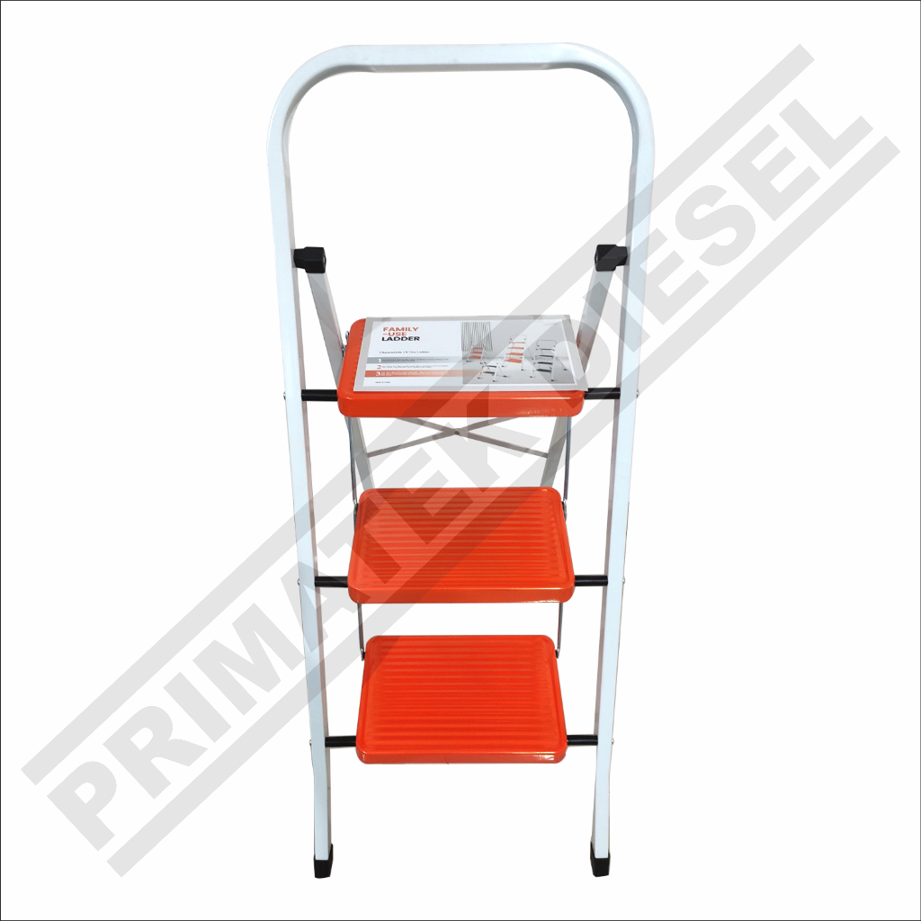 (XENON MOM 3S) Tangga Lipat Besi Rumah MOM 3 Step XENON / Household Steel Ladder 3 S XENON / Tangga 