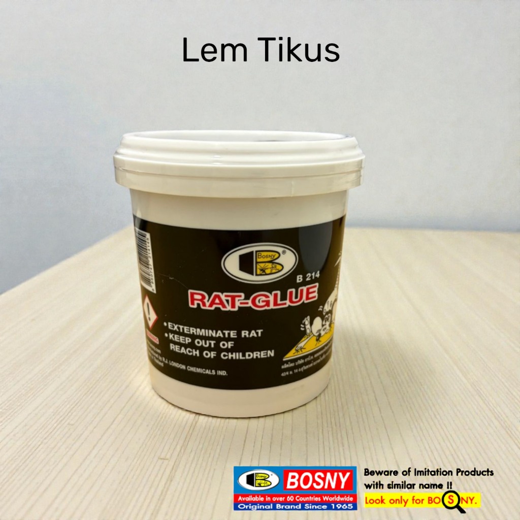 Lem tikus Perangkap Bosny Rat Glue Thailand 400gr