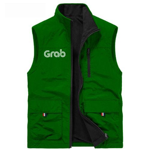 Rompi pria Grab, Rompi Motor Grab, Rompi Hiking Vest Outdoor