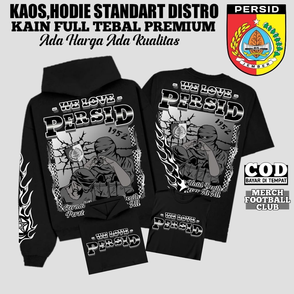 Kaos & Hodie Persid Jember Cowok Cewek