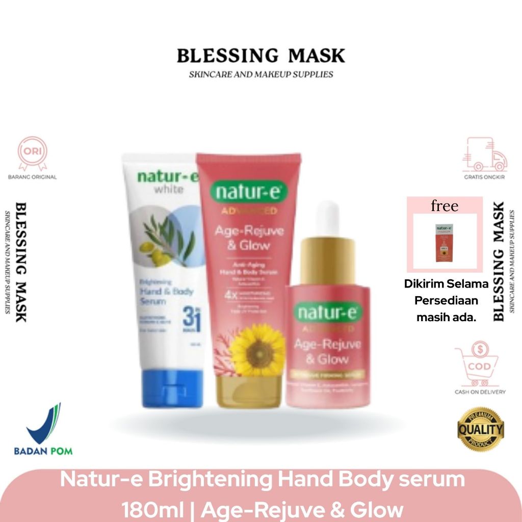 Natur-E White Brightening Hand Body Serum (DANAWHBM) Hand Body | Handbody Lotion