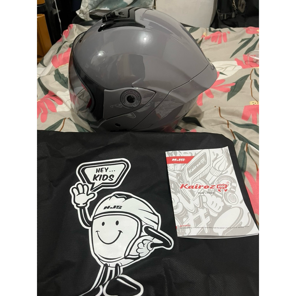 NJS KAIROZ KIDS Warna STONE GREY NJS KAIROZ ANAK Size S