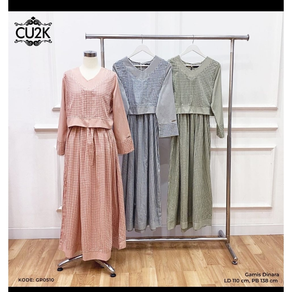 Gamis dinara original cu2k