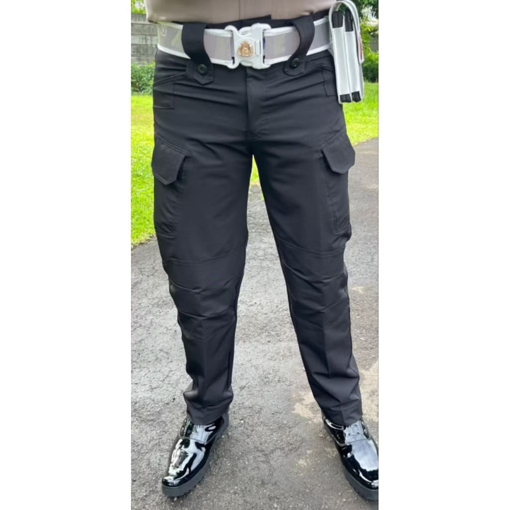 CELANA PDL POLRI quick dry kain street elastis  adem dsn lembut