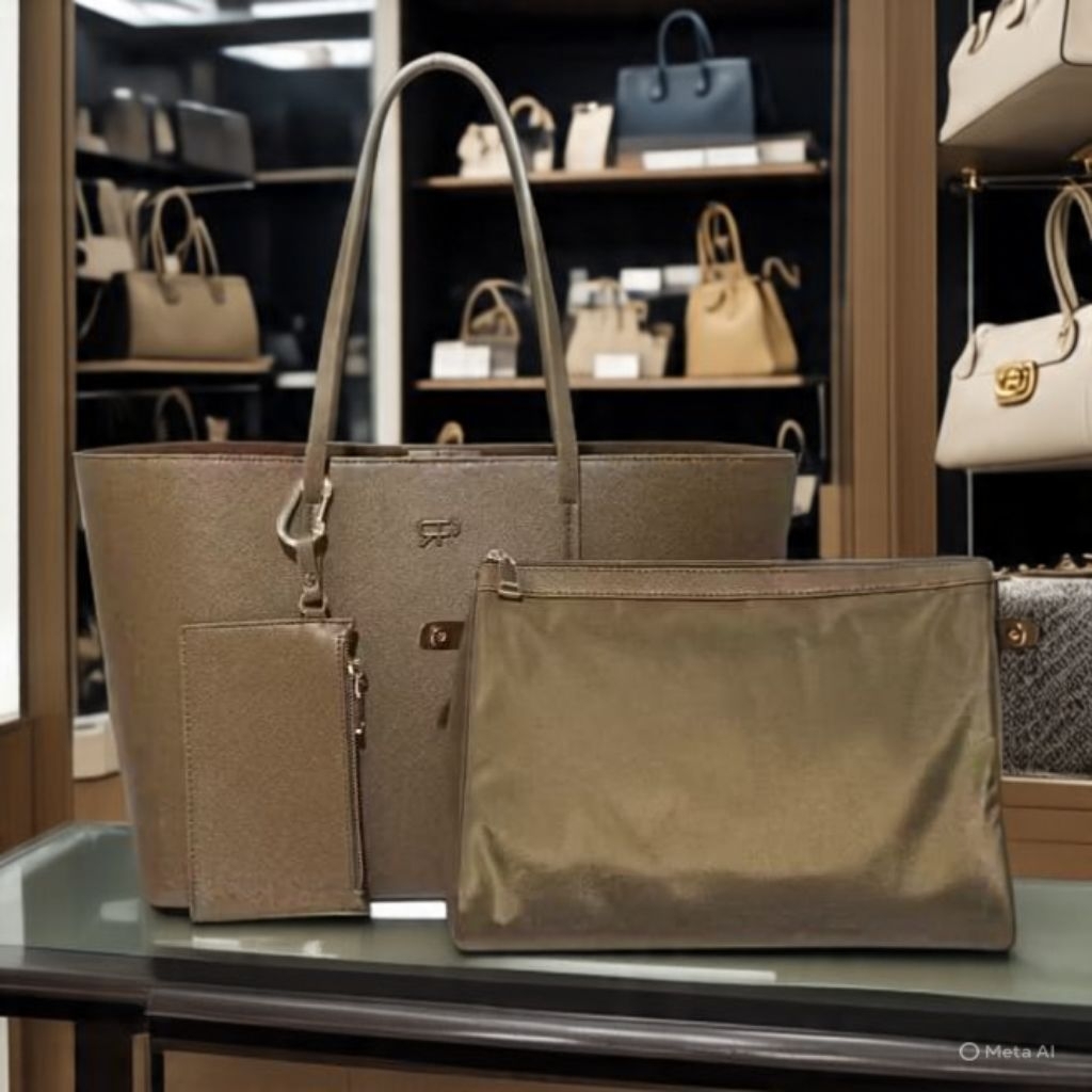 Parfois Shopper Bag with Pendant Original