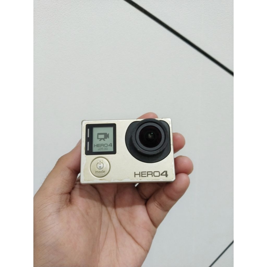GOPRO HERO 4 SILVER 4K WIFI MULUS SIAP PAKAI