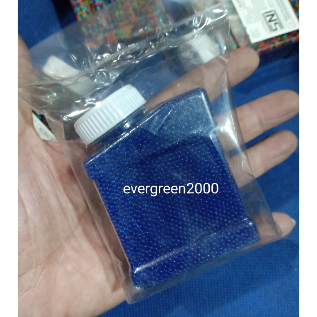 Refill Water Gel Blaster WGB (Warna Warni Kemasan BOTOL) size 7~8 mm - ideal for all handgun/sniper 