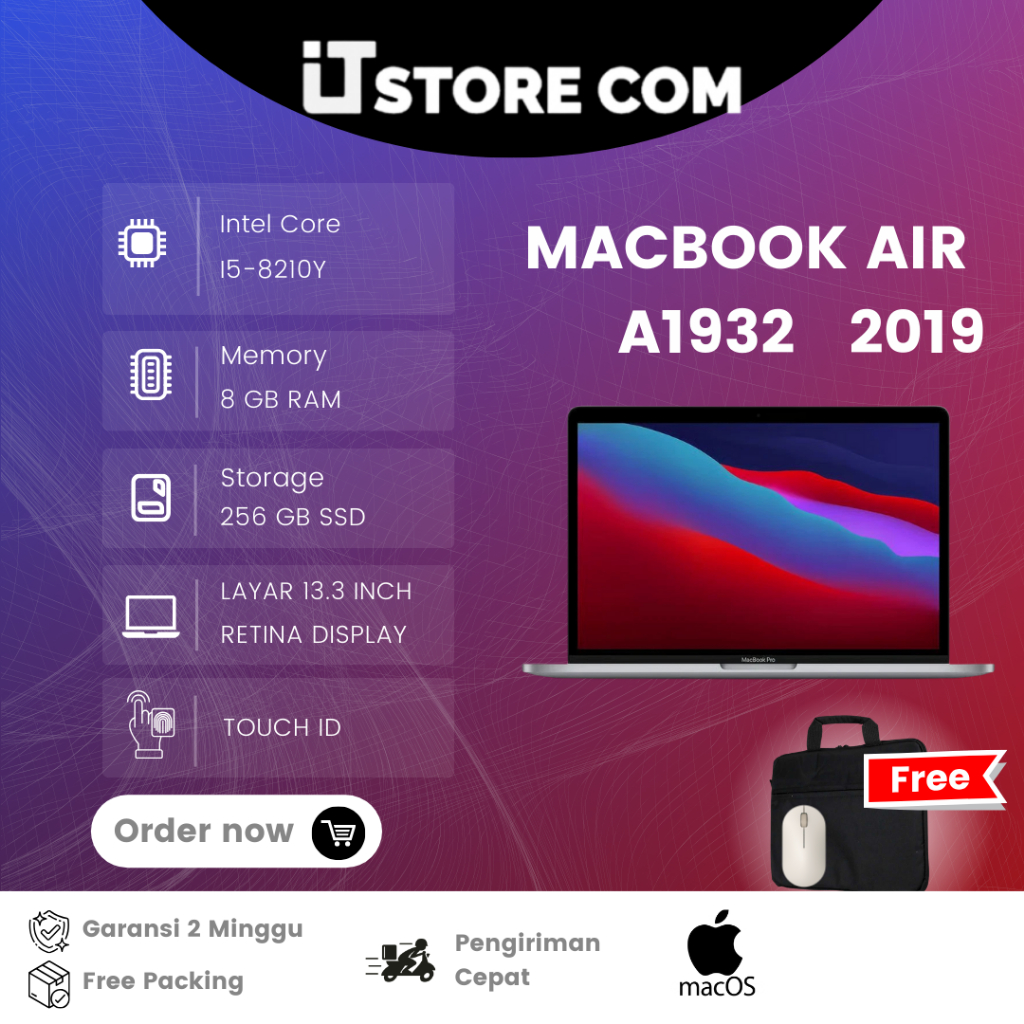 MACBOOK AIR RETINA  2018 A1932 – SECOND ORIGINAL APPLE