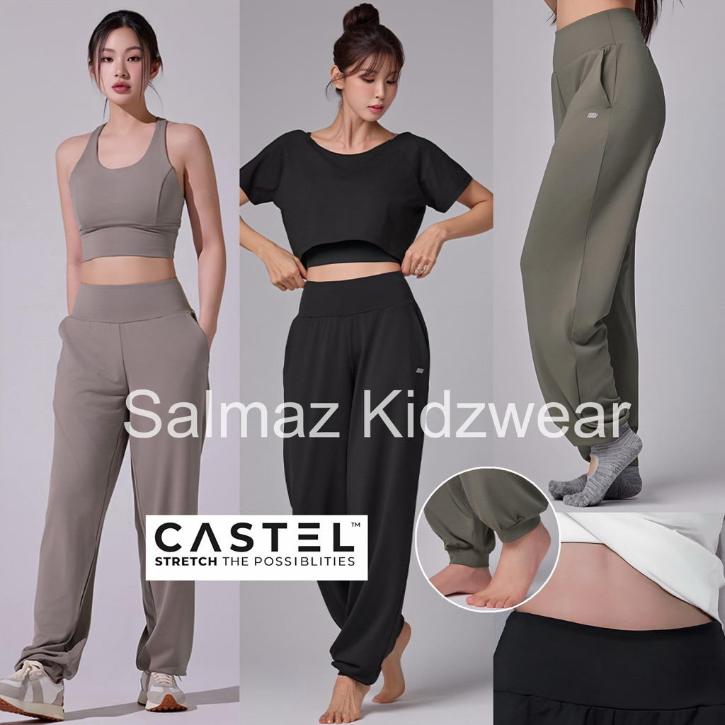 Celana Jogger Wanita Dewasa Belly Cover STL