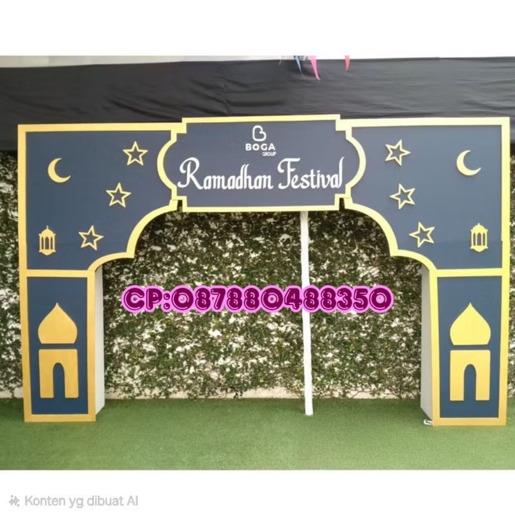 GATE RAMADHAN |DEKORASI RAMADAN MURAH|GAPURA RAMADHAN|BACKDROP RAMADHAN