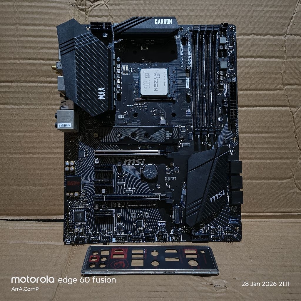 .:: PAKET MOBO B450 + RYZEN 5 5600X SOCKET AM4 ::.