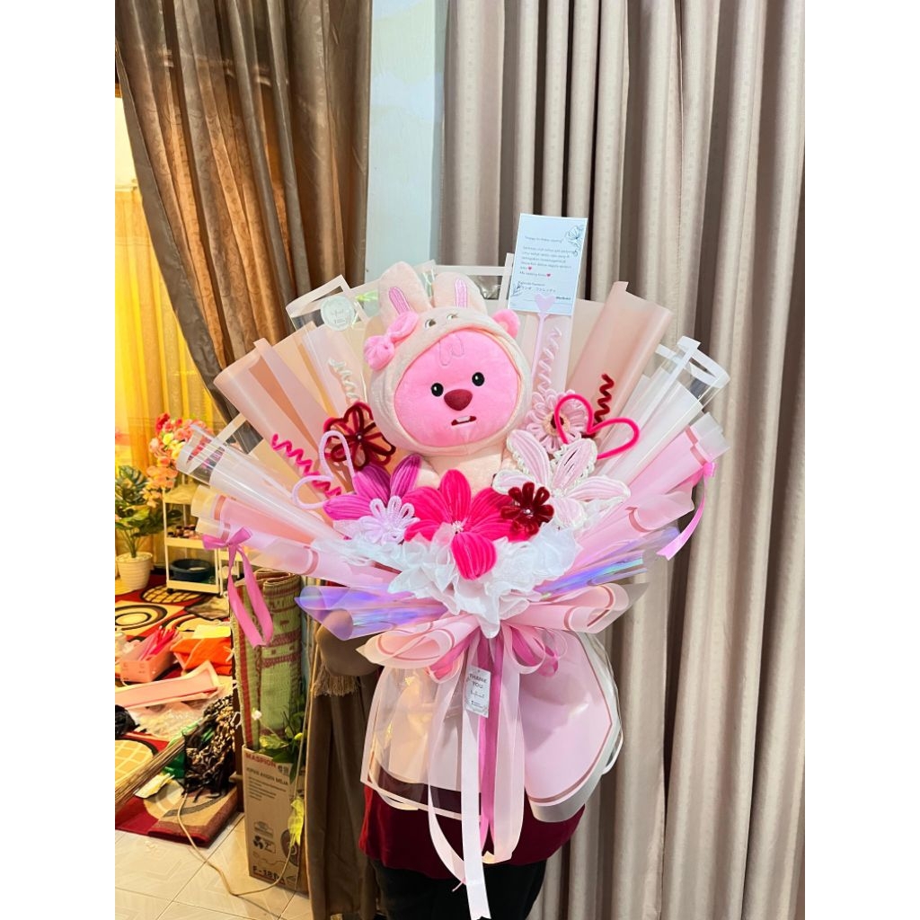 buket boneka/boneka loppy/buket boneka