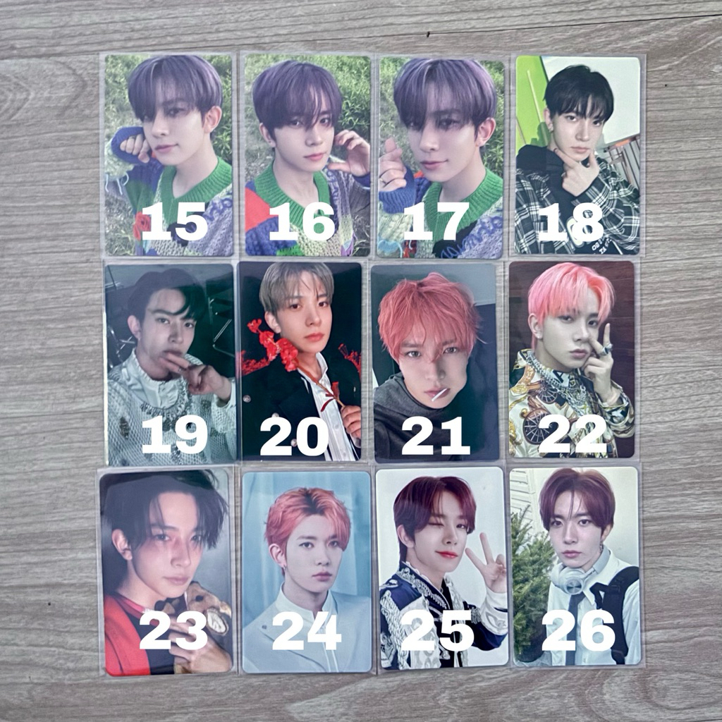 [READY STOCK] OFFICIAL PC PHOTOCARD HEESEUNG ENHYPEN (ROMANCE UNTOLD, DIMENSION DILEMMA, HOODIE, BDC