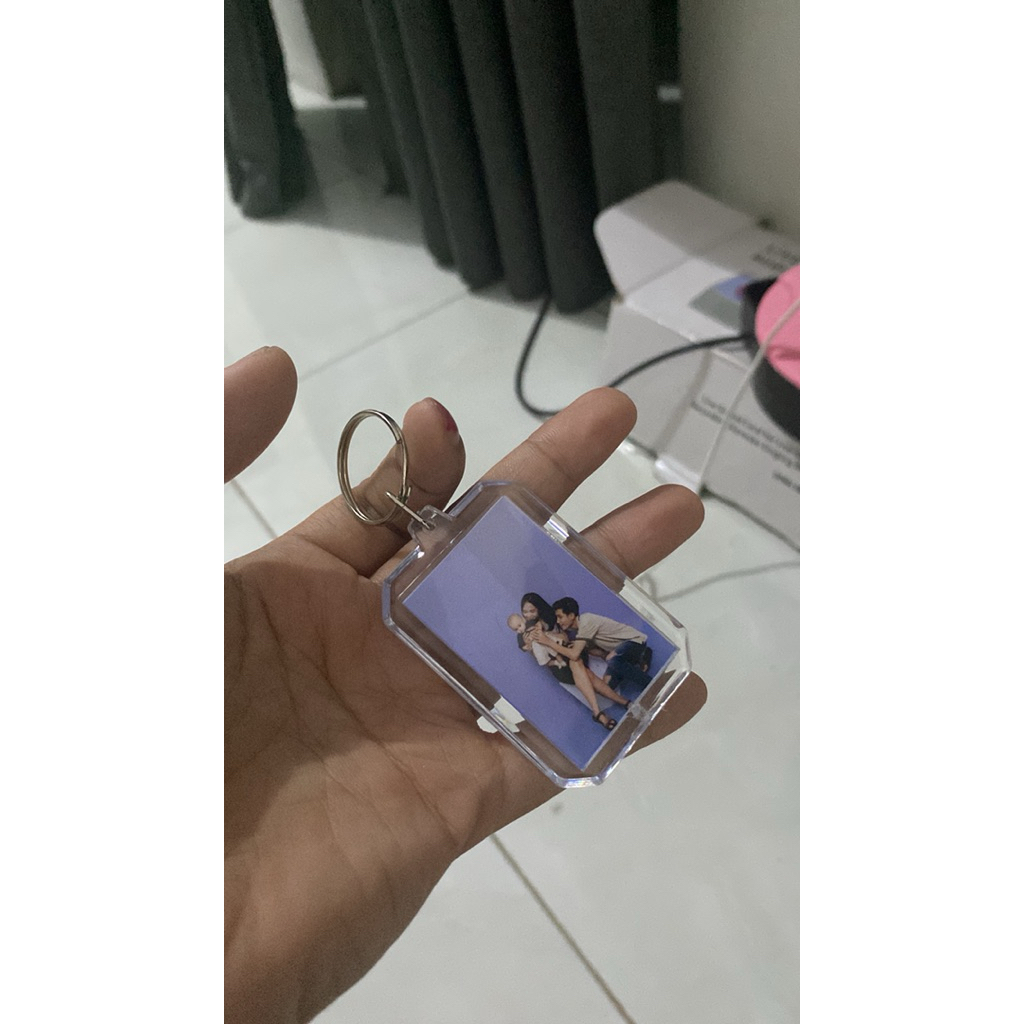 ganci foto gantungan kunci bolak balik gantungan kunci mobil