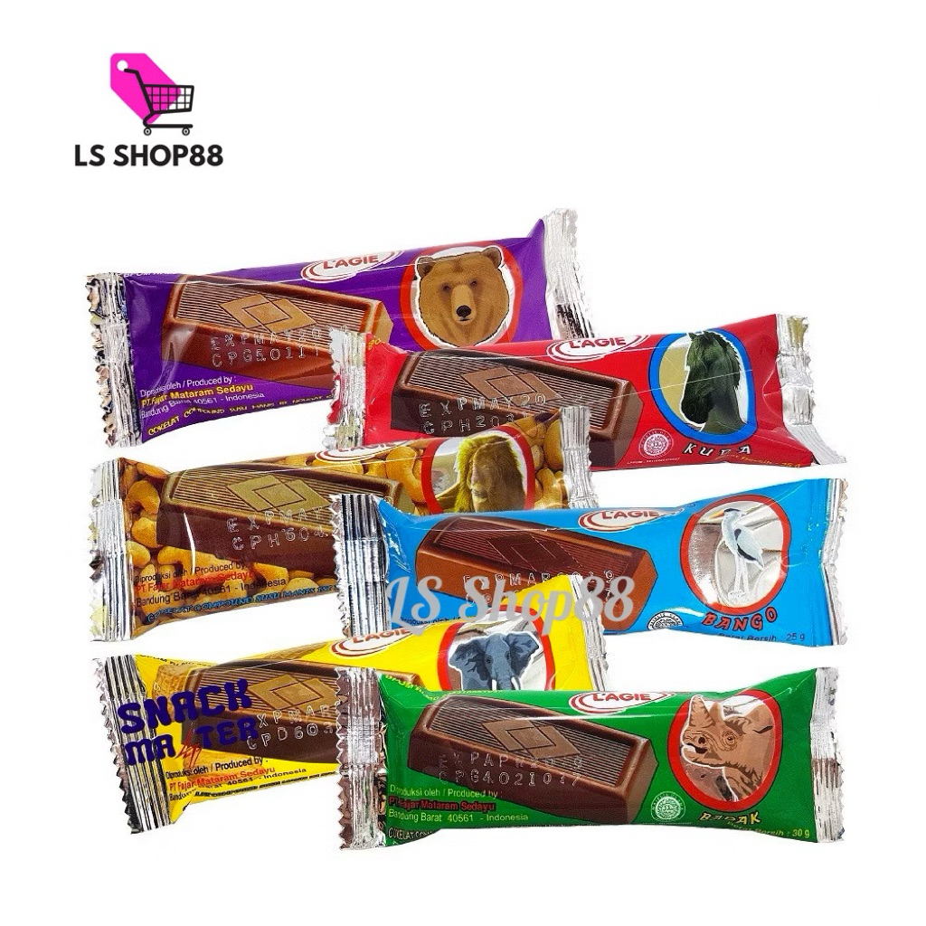 Coklat L’AGIE Animal Series 25gr // Coklat Lagie