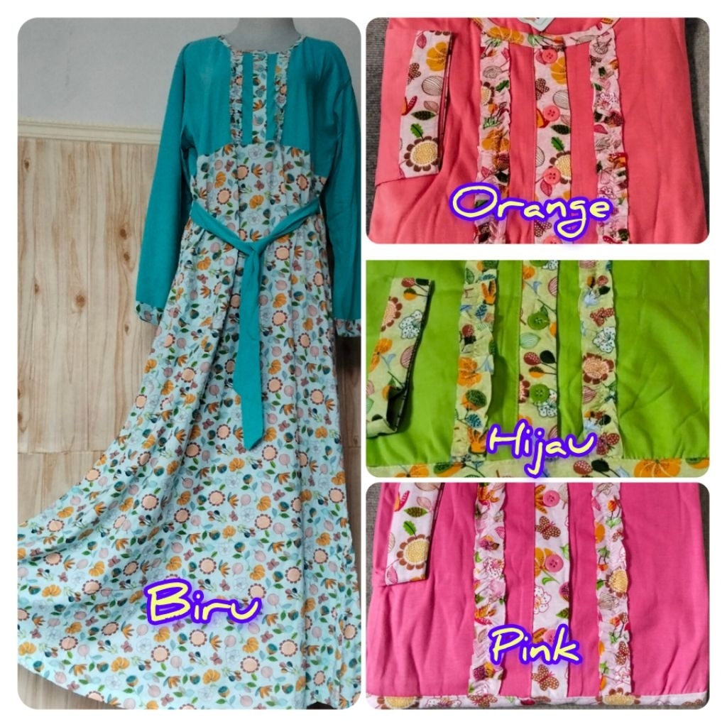 daster muslim AMRO | homedress gamis | gamis kaos
