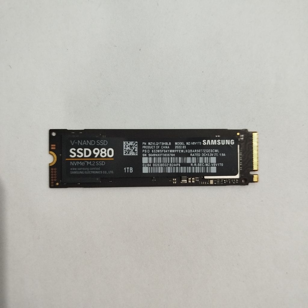 SSD Samsung 980 M2 NVMe 1TB