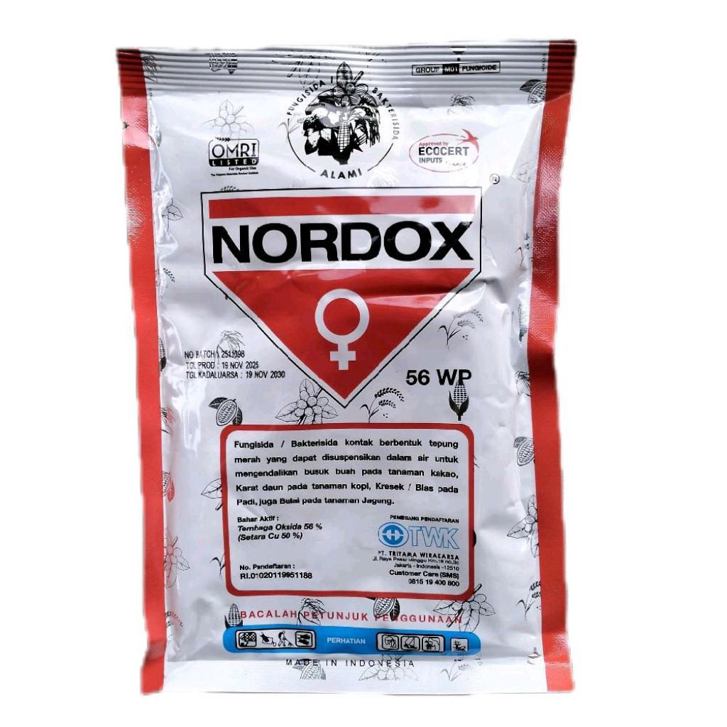 Fungisida Nordox 56 WP @100 gram
