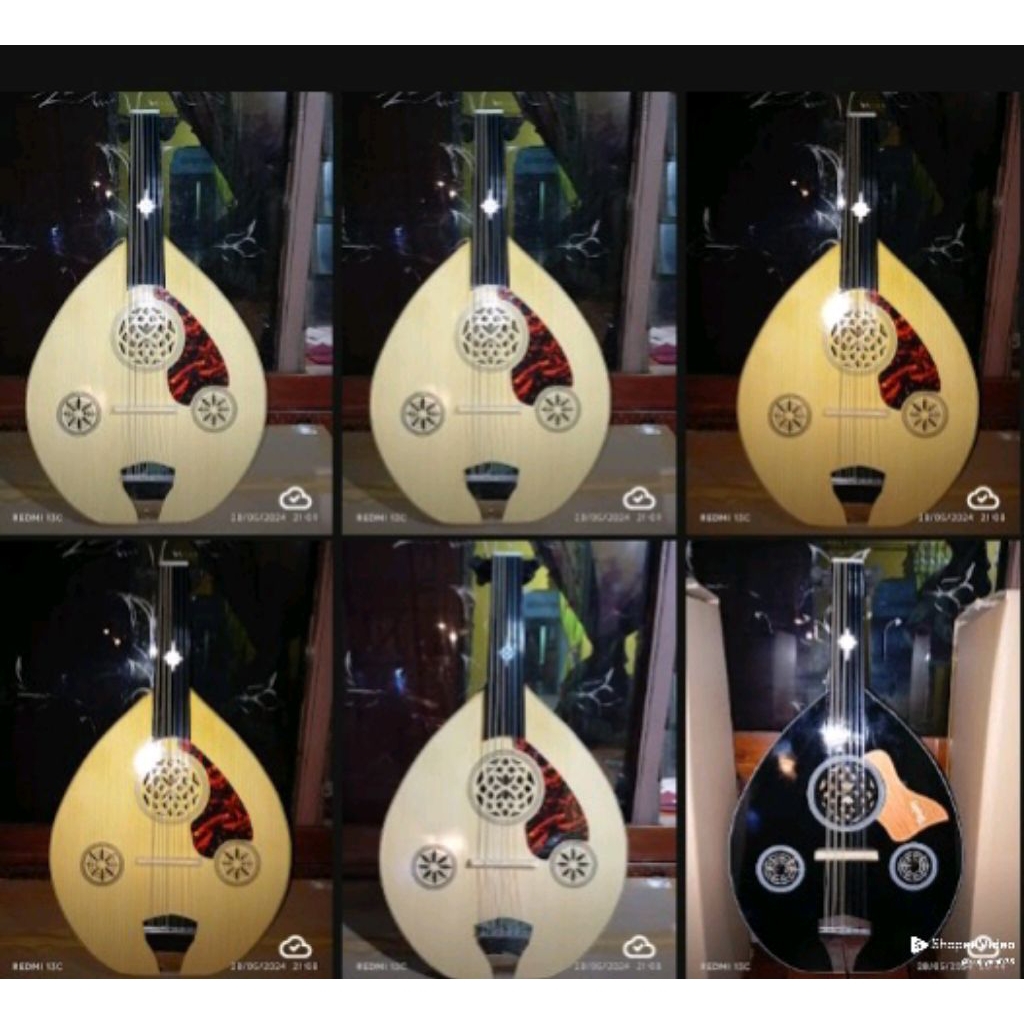 gitar gambus oud elektrik klasik siap pentas