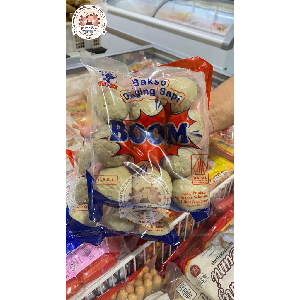 Bakso BOOM - Isi 10 | Bakso Daging Sapi TERENAK