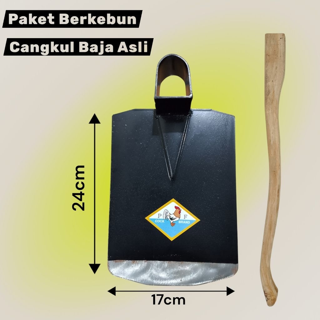 Cangkul Baja Anti Lengket